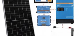 Kit solar con baterías 350W/550W 12V