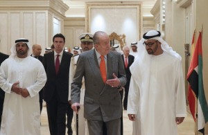 El rey visita Abu Dhabi