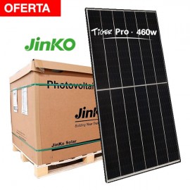 Oferta Palé de 36 placas solares 460W Jinko Tiger Pro HC black frame