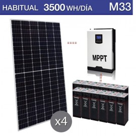 Kit de placas solares jinko M33