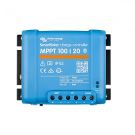 Regulador MPPT 100/20 de BlueSolar para sistemas a 12/24V