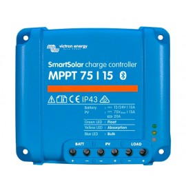 Regulador Victron MPPT Smart Solar 75/15 a 12/24V