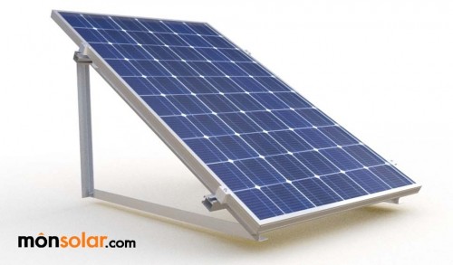 licencia Centímetro Medicina Forense Estructura para panel solar de 12v en posición vertical para superficie  plana