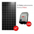 Kit solar Autoconsumo Directo FRONIUS Primo de 2,8kWp (4000 kWh/año)