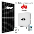 Kit solar autoconsumo HUAWEI de 2,3kWp (3.400 kWh/año) 