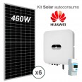 Kit solar autoconsumo HUAWEI de 2,8kWp (4.000 kWh/año)