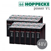 Batería estacionaria 48V Hoppecke Power VL 2-1380
