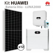 Kit solar autoconsumo Huawei de 5kW con batería de litio HUAWEI