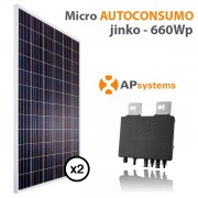 Kit micro autoconsumo solar 2 placas solares