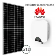Kit solar de autoconsumo Huawei de 4kw