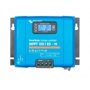 Victron SmartSolar MPPT 150/100 con terminales Tr y el display incorporado